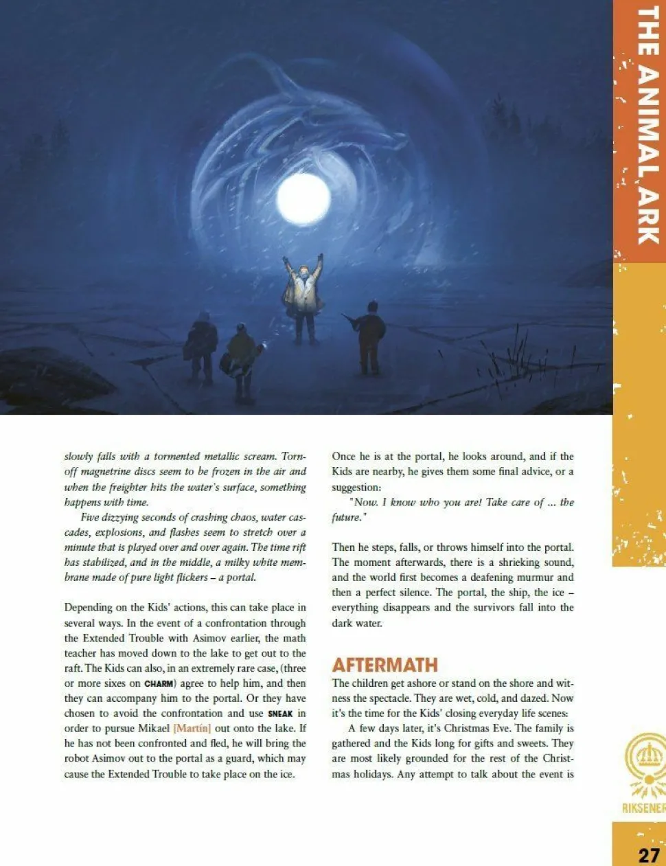 Free League Publishing Tales From The Loop>Tales From The Loop - Out Of Time Campaign Book