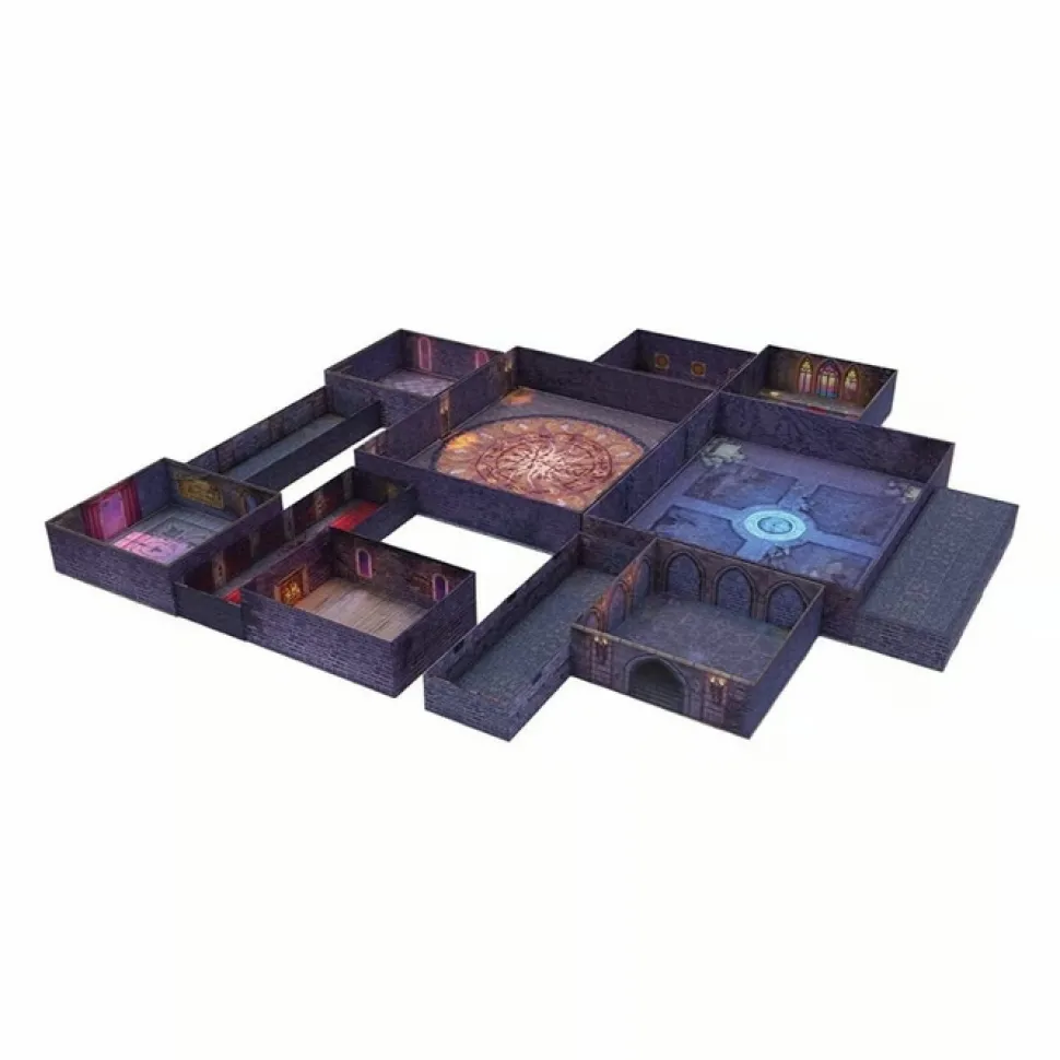 Gale Force Nine Accessoires>Tenfold Dungeon: The Castle - En