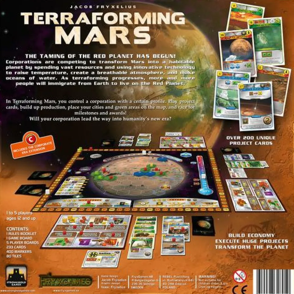 Stronghold Games Kaartspellen>Terraforming Mars (En) - Bordspel