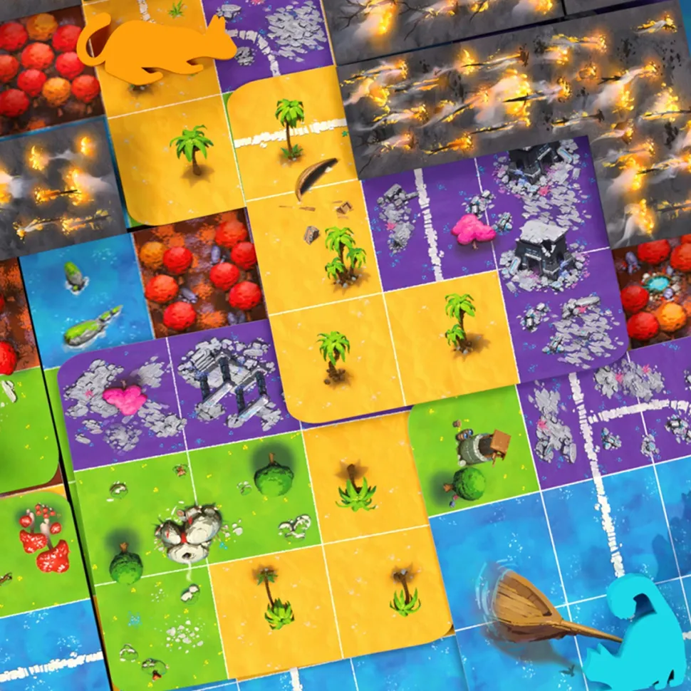 The City of Games Samenwerking Bordspel>The Isle Of Cats - Race To The Raft