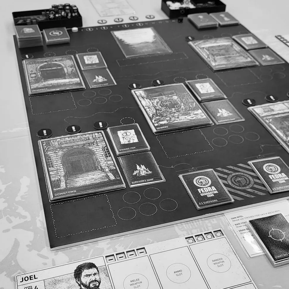 Themeborne Samenwerking Bordspel>The Last Of Us Escape The Dark