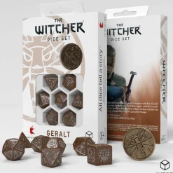 Q Workshop Dobbelstenen>The Witcher Dice Set Geralt - The Roach'S Companion