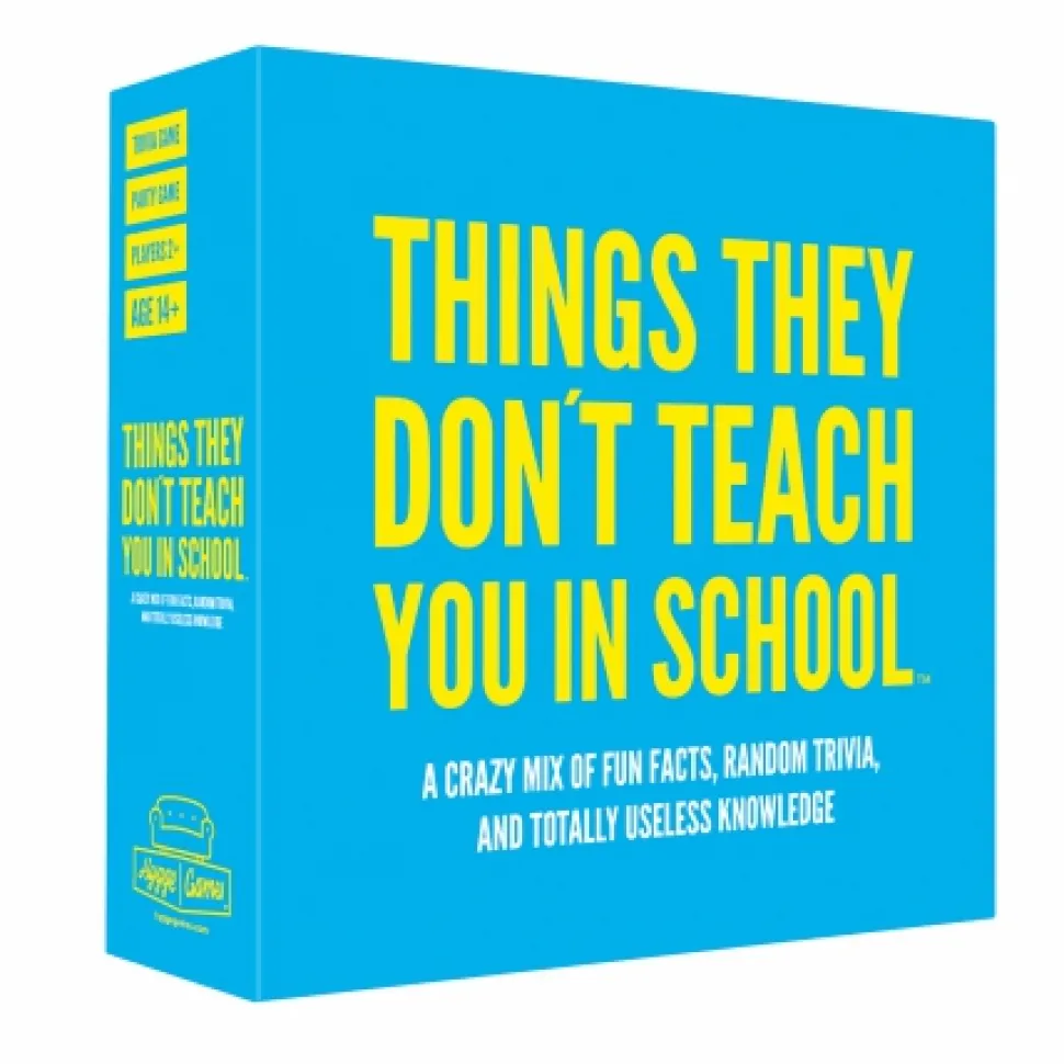 Hygge Games Partyspellen>Things They Don'T Teach You In School - Partyspel
