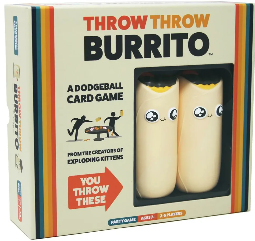 Exploding Kittens Kaartspellen>Throw Throw Burrito - Partyspel