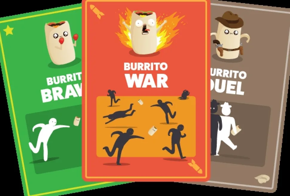 Exploding Kittens Kaartspellen>Throw Throw Burrito - Partyspel