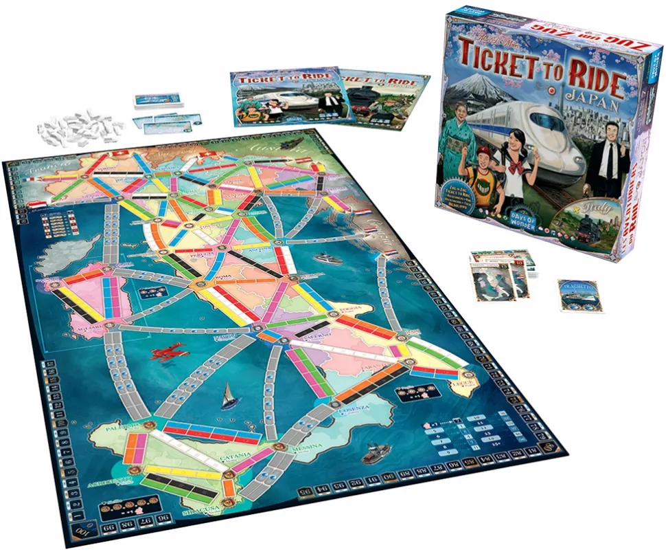 Days of Wonder Ticket To Ride>Ticket To Ride - Japan/Italy