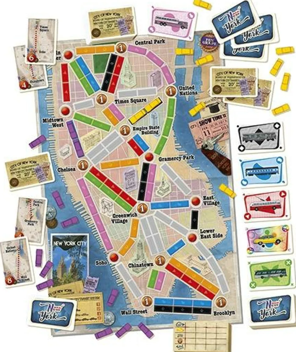 Days of Wonder Ticket To Ride>Ticket To Ride - New-York