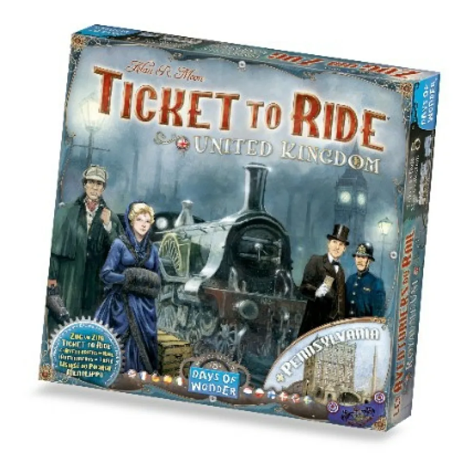 Days of Wonder Ticket To Ride>Ticket To Ride - United Kingdom (+ Pennsylvania)