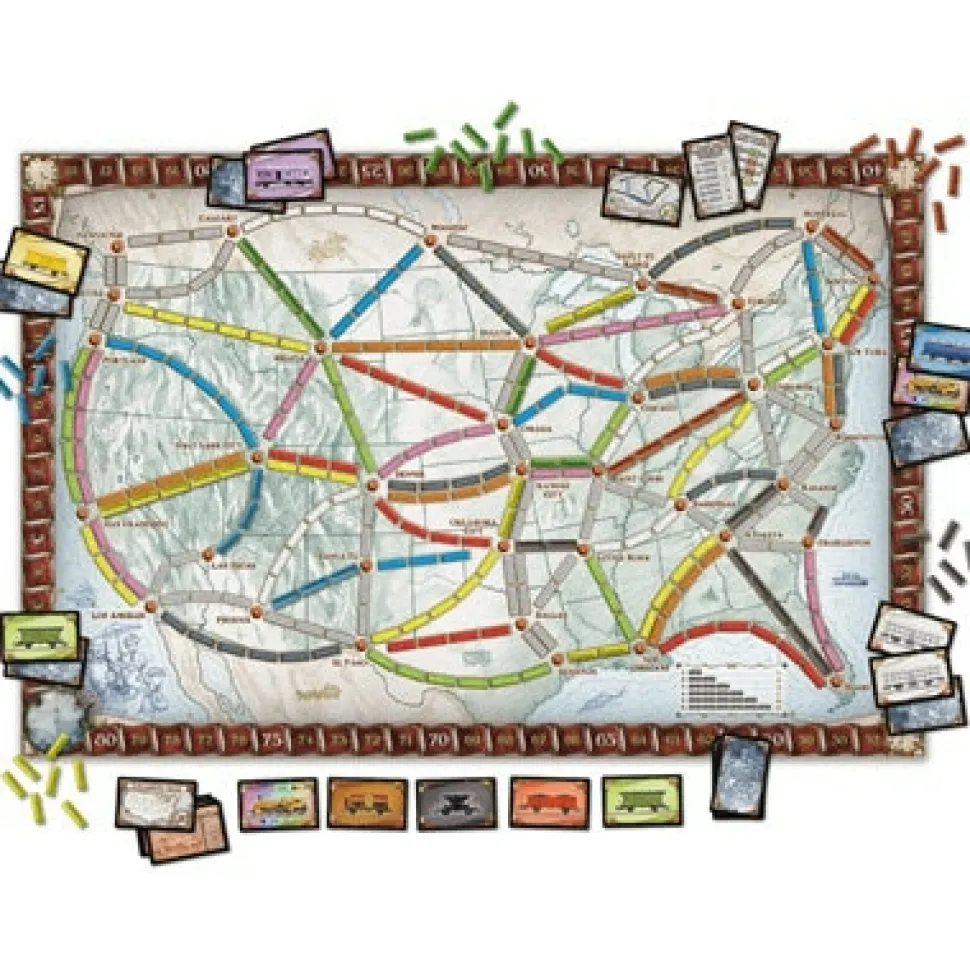 Days of Wonder Ticket To Ride>Ticket To Ride - Usa - (Nederlands)