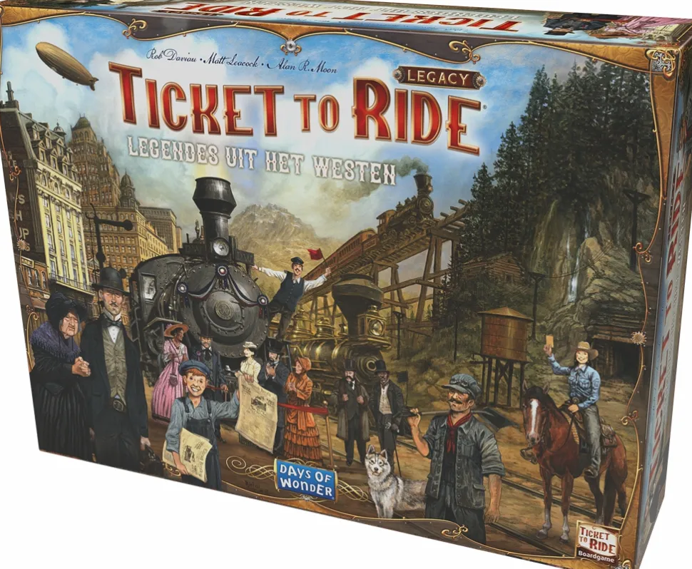 Days of Wonder Ticket To Ride>Ticket To Ride Legacy Legendes Uit Het Westen Nl