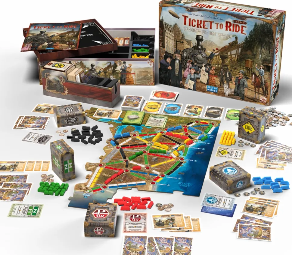Days of Wonder Ticket To Ride>Ticket To Ride Legacy Legends Of The West En