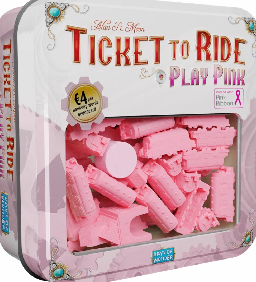 Days of Wonder Spelonderdelen>Ticket To Ride: Play Pink