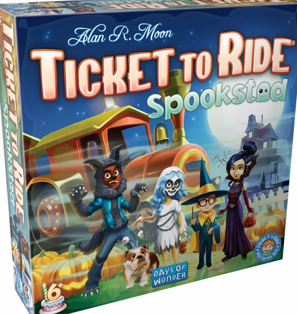 Days of Wonder Kinderspellen>Ticket To Ride Spookstad