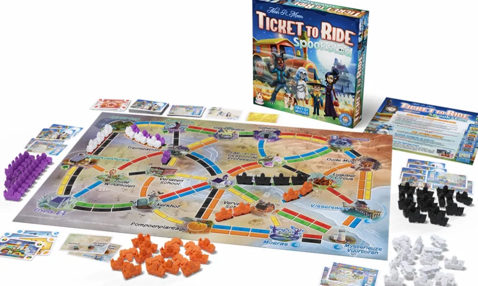 Days of Wonder Kinderspellen>Ticket To Ride Spookstad