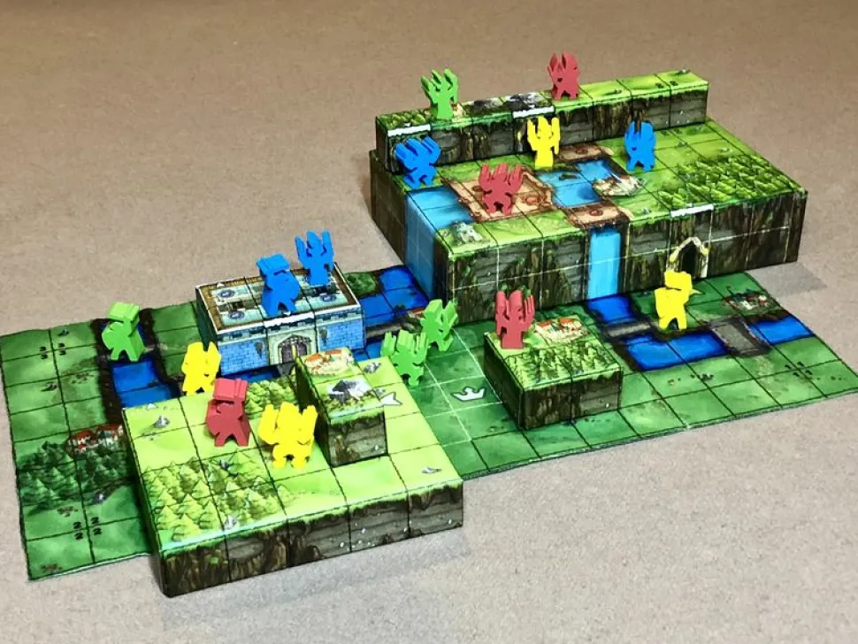 Gamelyn Games Samenwerking Bordspel>Tiny Epic Tactics - Bordspel