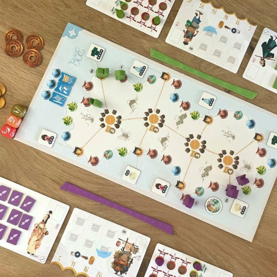 Funforge 2 Persoonsspellen>Tokaido Duo - Bordspel