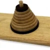 Hot Games Houten Puzzel>Toren Van Hanoi - Rubberwood 9 Ringen