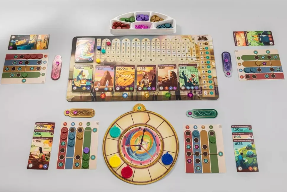 White Goblin Games Strategische Spellen>Trekking Through History Nl