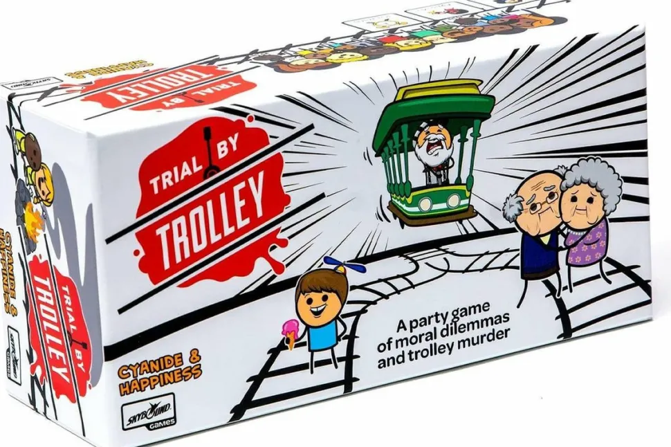 Cyanide & Happiness Partyspellen>Trial By Trolley - Kaartspel