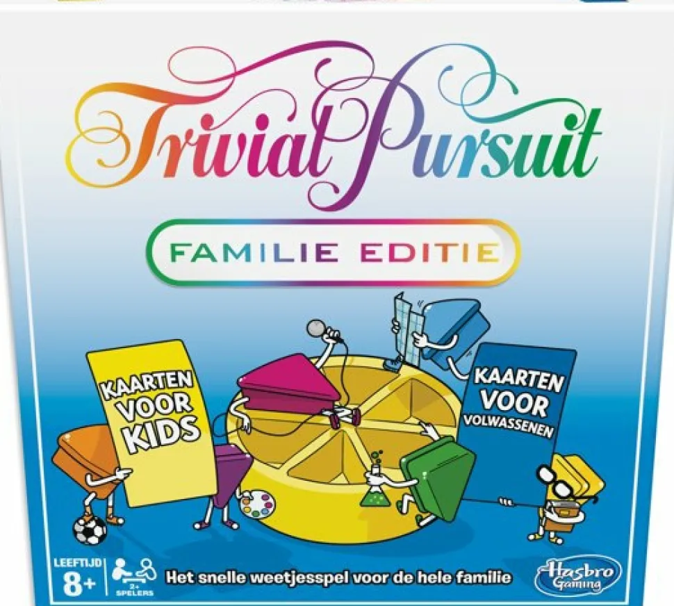 Hasbro Partyspellen>Trivial Pursuit Familie Editie - Bordspel