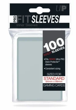 Ultra Pro Sleeves (Standard Size)> - Standard: Pro-Fit Clear(100)