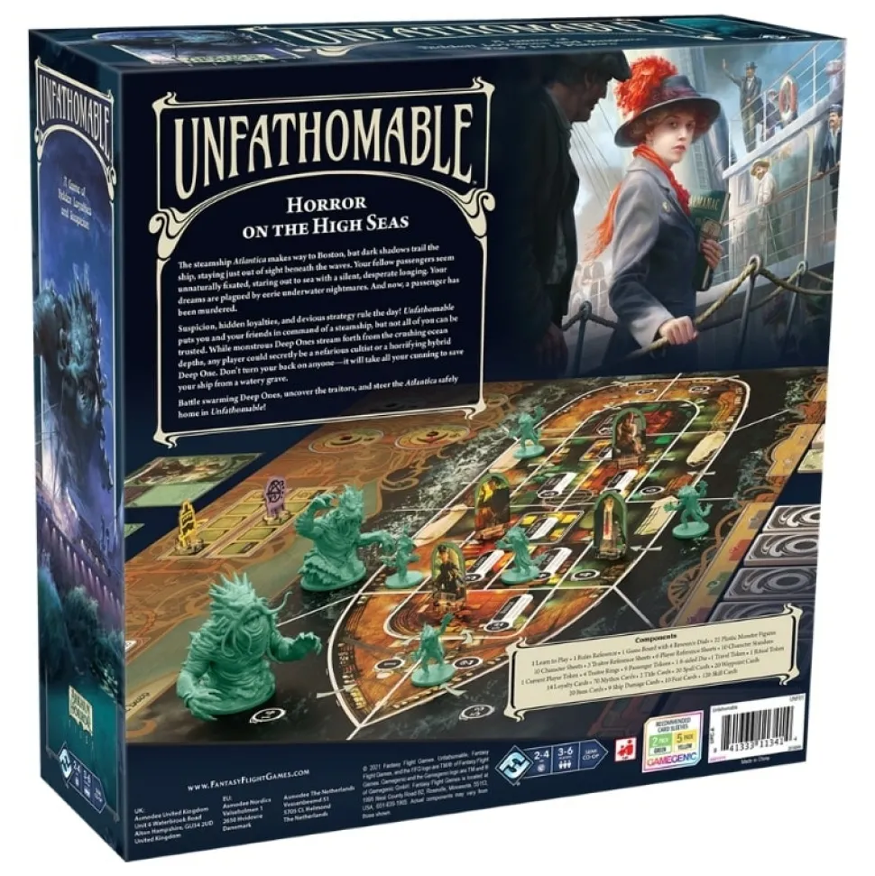 Fantasy Flight Games Samenwerking Bordspel>Unfathomable - Bordspel