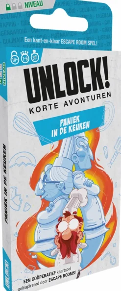 Space Cowboys Unlock>Unlock!: Korte Avonturen 1 - Paniek In De Keuken