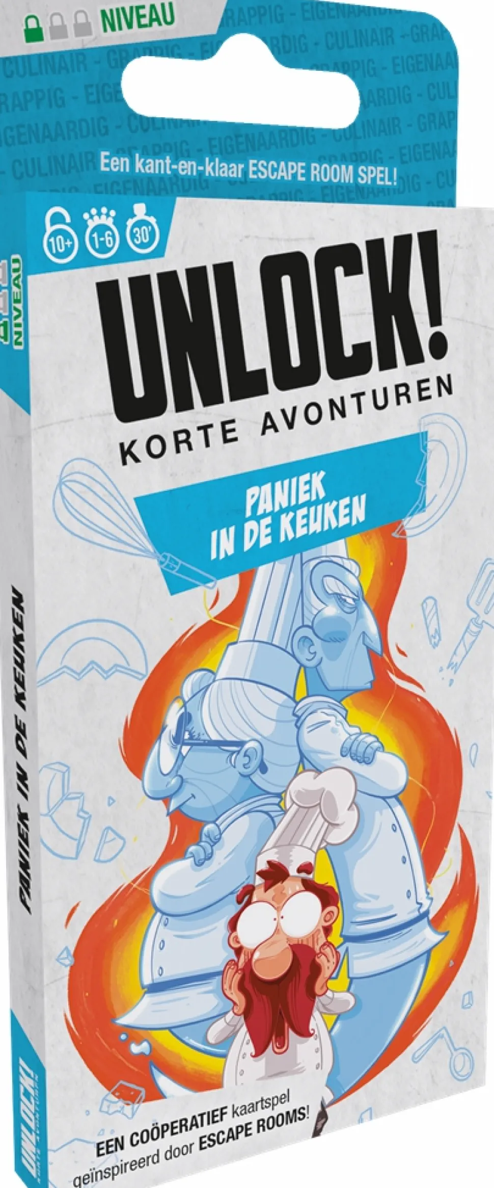 Space Cowboys Unlock>Unlock!: Korte Avonturen 1 - Paniek In De Keuken
