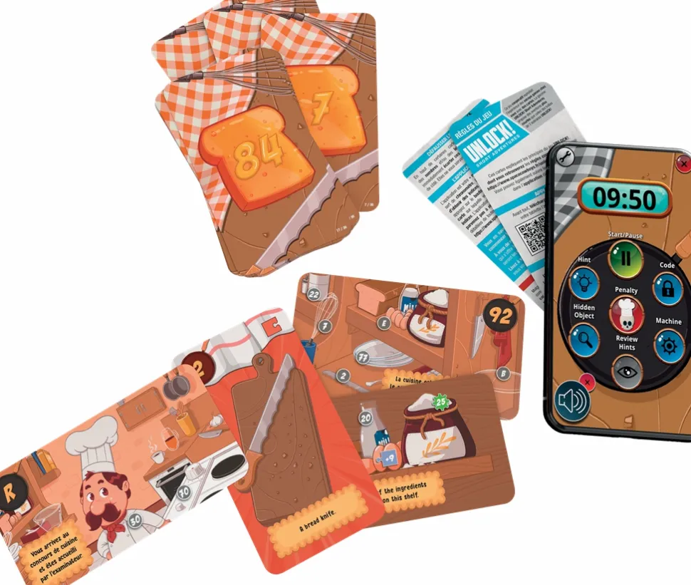 Space Cowboys Unlock>Unlock!: Korte Avonturen 1 - Paniek In De Keuken