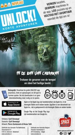 Space Cowboys Unlock>Unlock! Korte Avonturen 5: In De Ban Van Cabrakan