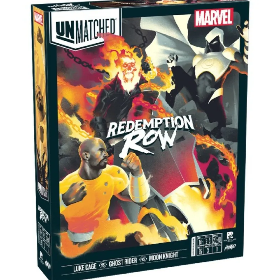 Restoration Games 2 Persoonsspellen>Unmatched Marvel Redemption Row