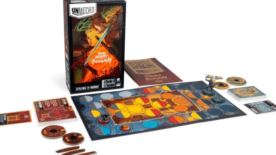 White Goblin Games 2 Persoonsspellen>Unmatched: Roodkapje Vs Beowulf
