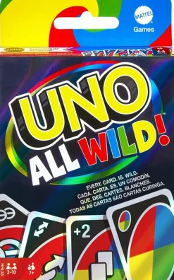 Mattel Games Kaartspellen>Uno All Wild - Kaartspel