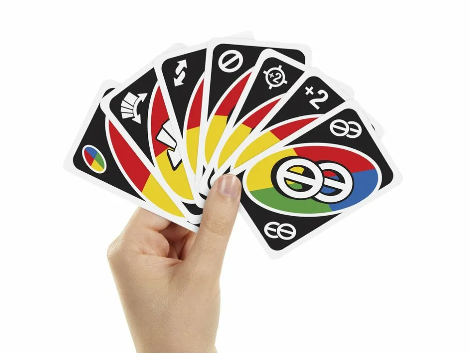 Mattel Games Kaartspellen>Uno All Wild - Kaartspel