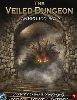 Loke Battle Mats Accessoires>Veiled Dungeon Rpg Toolbox 5E