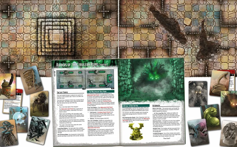 Loke Battle Mats Accessoires>Veiled Dungeon Rpg Toolbox 5E