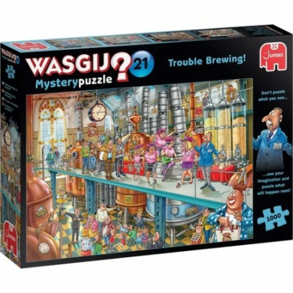 Jumbo 1000 Stukjes>Wasgij Mystery 21 - Leven In De Brouwerij! (1000)