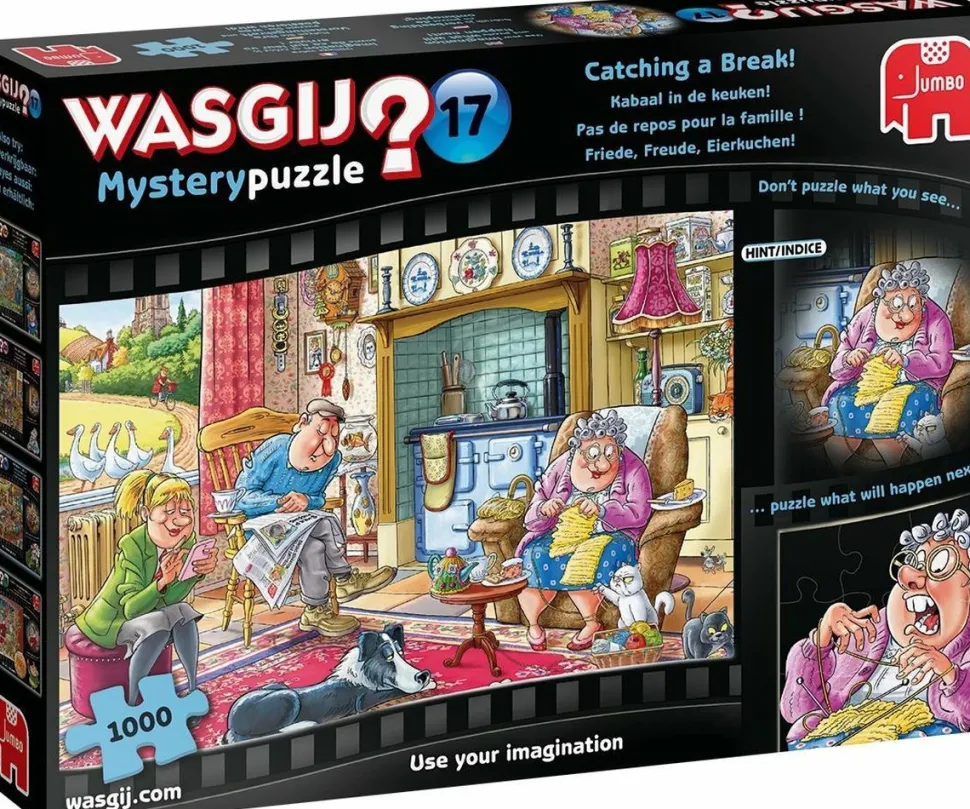 Jumbo Wasgij>Wasgij Mystery 17 Kabaal In De Keuken! (1000)