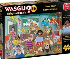 Jumbo Wasgij>Wasgij Original 36 - Goede Voornemens! (1000)