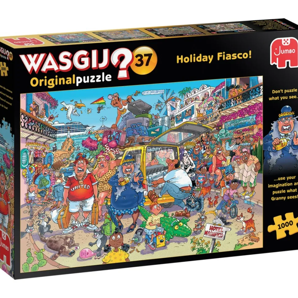 Jumbo Wasgij>Wasgij Original 37 - Vakantiefiasco (1000)