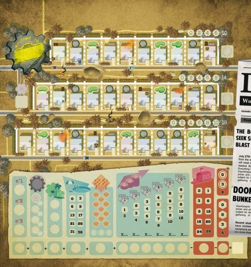 Deep Water Games Kaartspellen>Welcome To: Doomsday