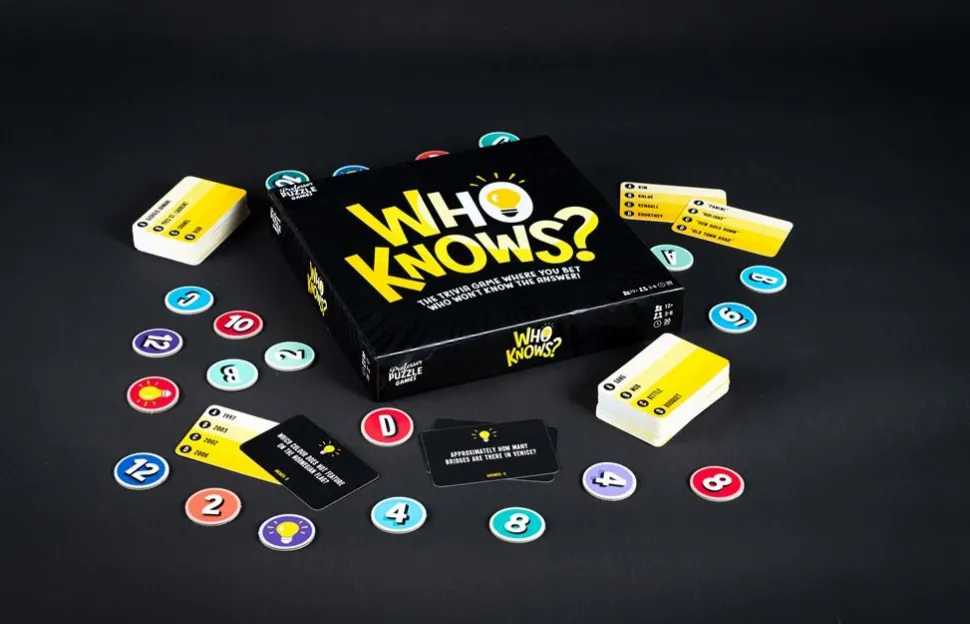 Professor Puzzle Partyspellen>Who Knows?