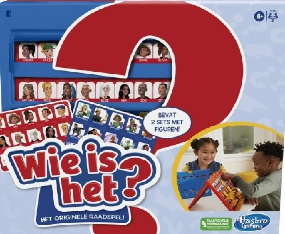Hasbro 2 Persoonsspellen>Wie Is Het?