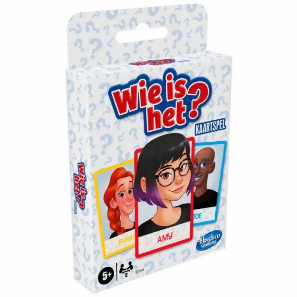 Hasbro Kaartspellen>Wie Is Het ? - Kaartspel