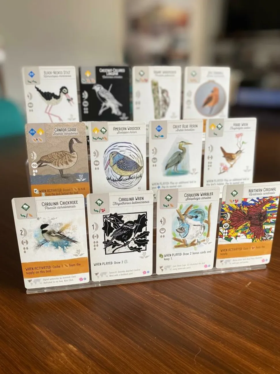 Stonemaier Games Kenner Spellen>Wingspan Fan Art Cards