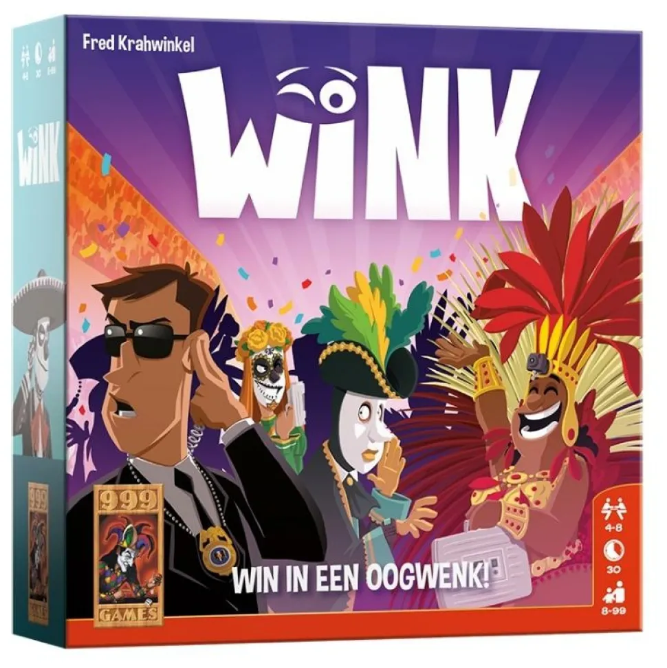 999 Games Partyspellen>Wink - Kaartspel