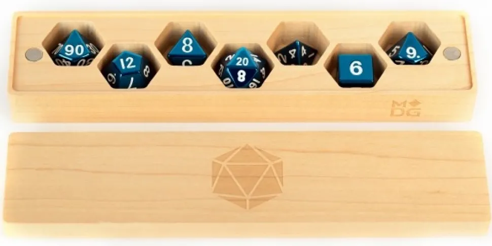 Fanroll Dobbelstenen>Wood Dice Vault - Maple