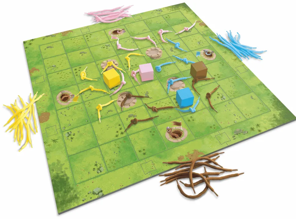 Sit Down! Kinderspellen>Wormlord - Bordspel