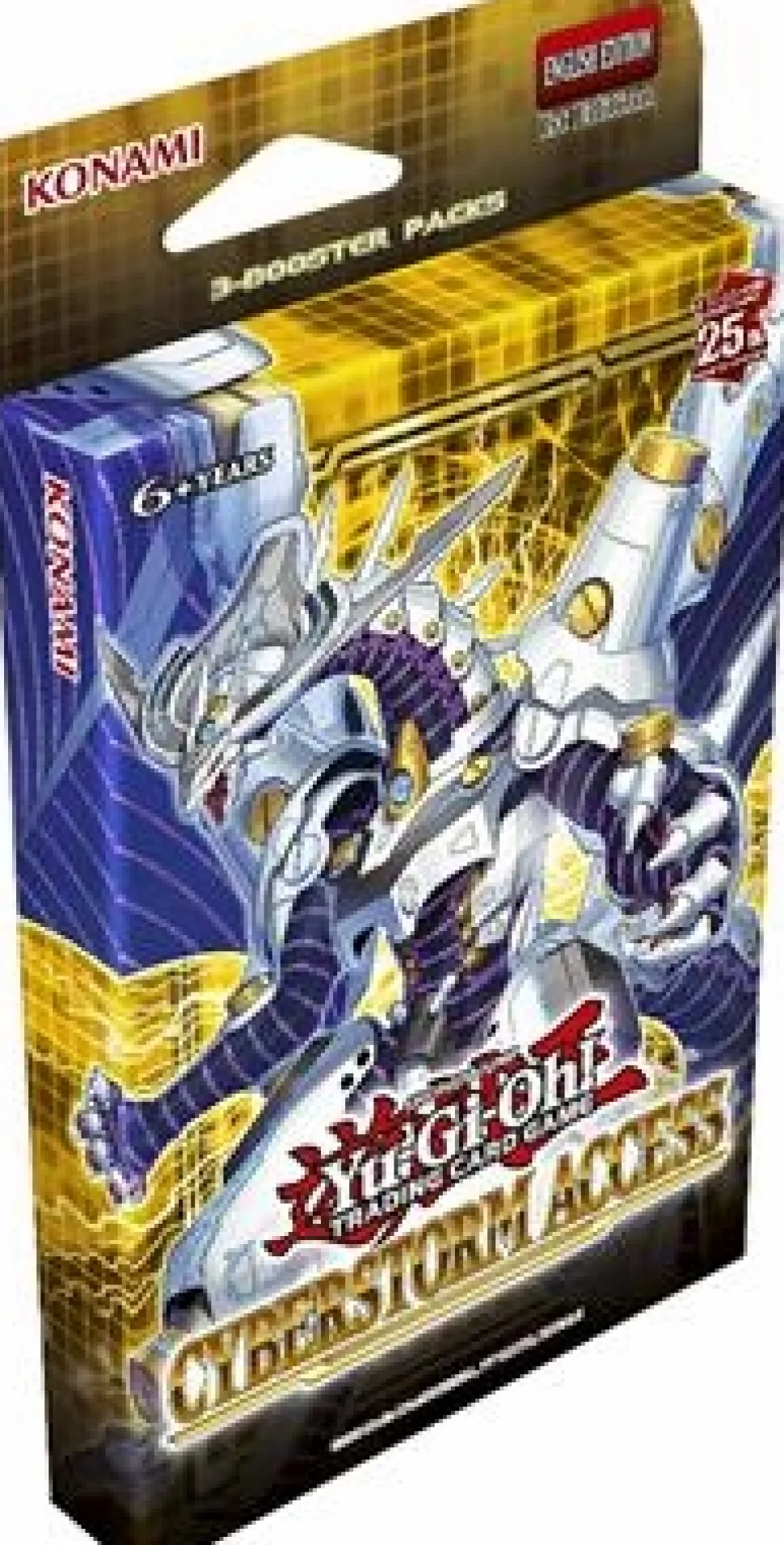 Konami Yu-Gi-Oh Boosters>Yu-Gi-Oh 3 Booster Pack - Cyberstorm Access