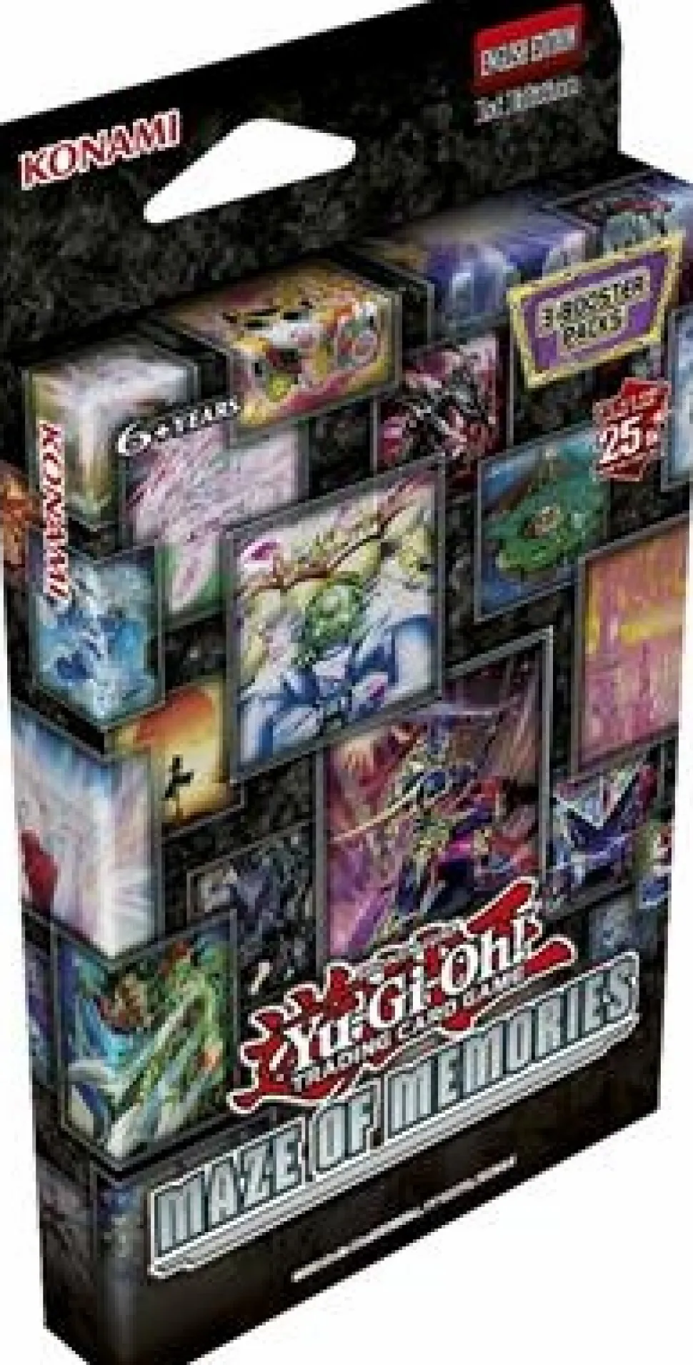 Konami Yu-Gi-Oh Boosters>Yu-Gi-Oh 3 Booster Pack - Maze Of Memories